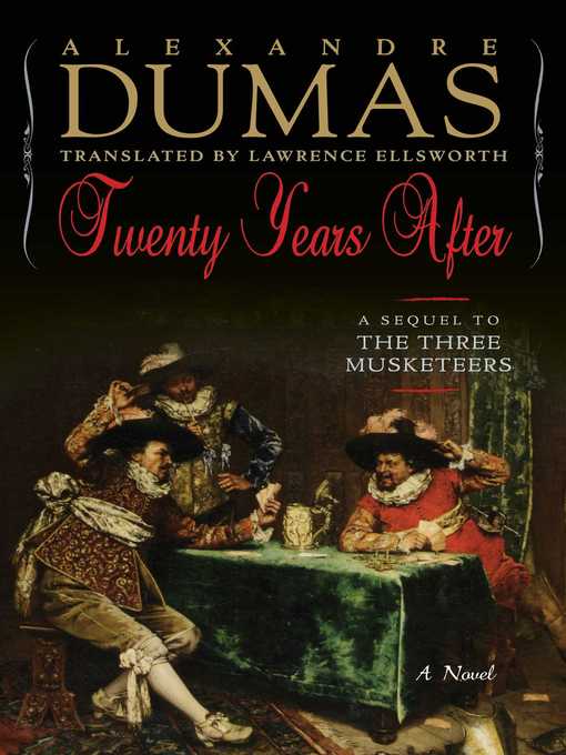 Title details for Twenty Years After by Alexandre Dumas - Wait list